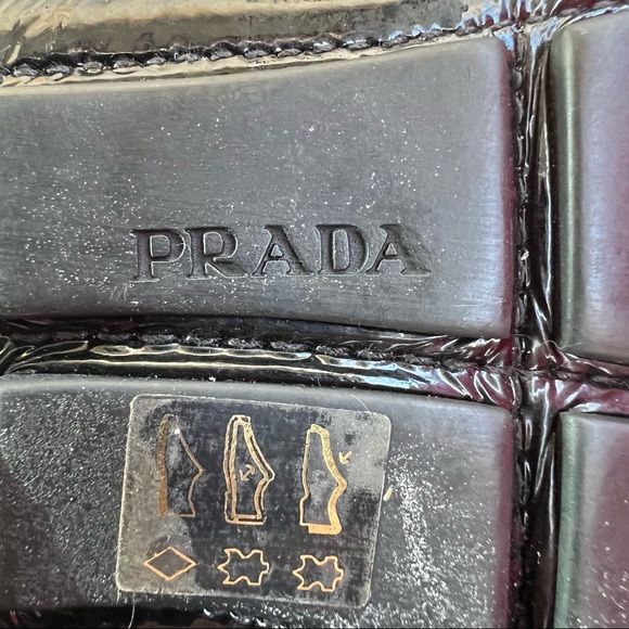 NWOT!!Authentic Prada Patent Leather Drivers - Picture 10 of 11